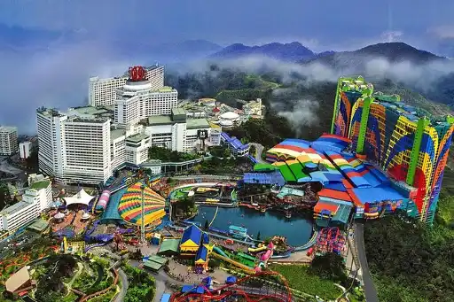 Iconic View of Genting Highlands, Malaysia